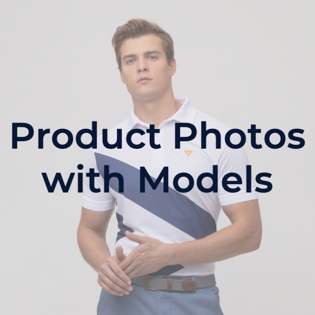 Example of apparel model product photo