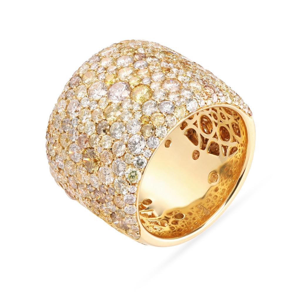 Product photo of gold & diamond ring